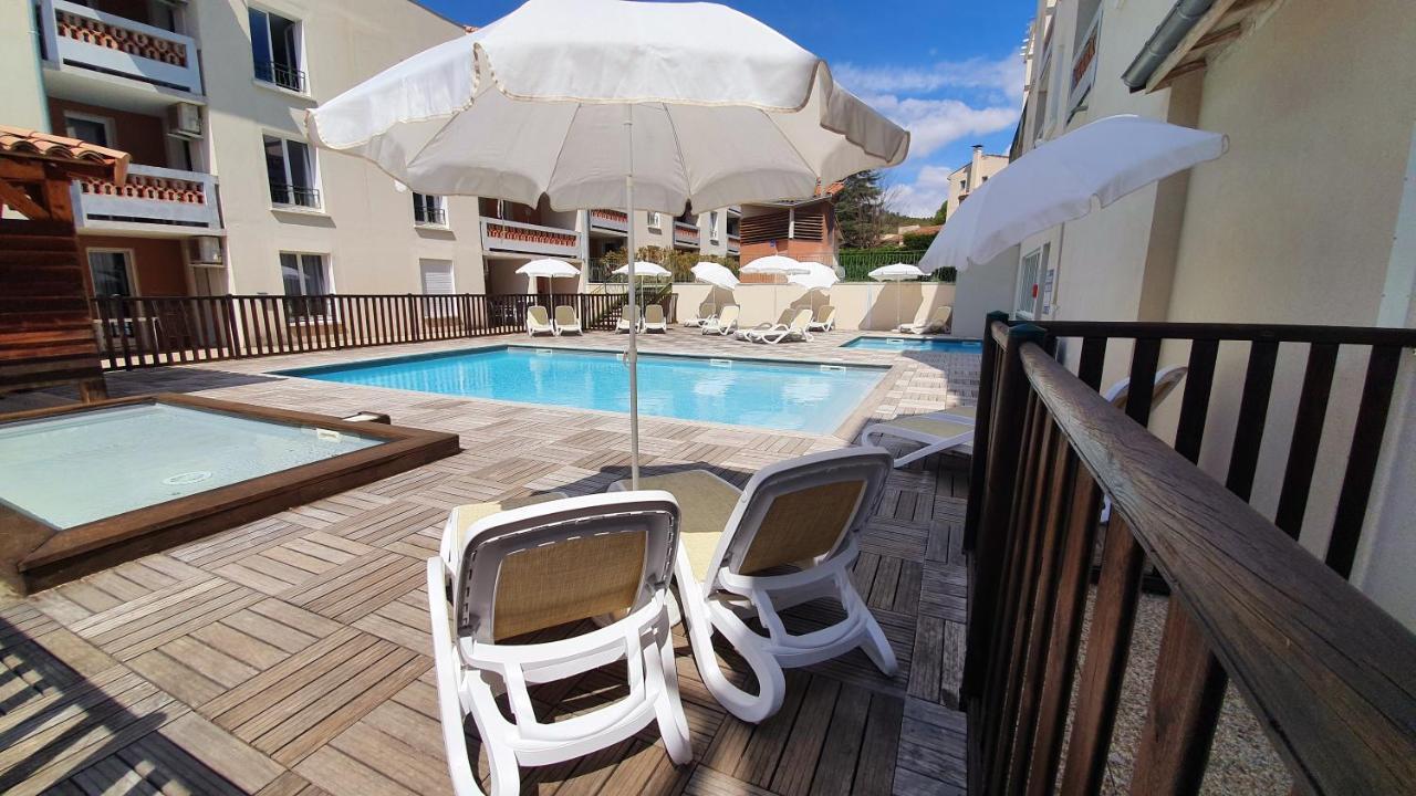 Douceur Du Verdon- Climatise Avec Piscine, Parking Gréoux-les-Bains Exterior foto